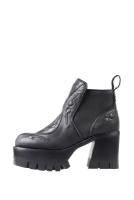 Ботильоны JEFFREY CAMPBELL DROPTOP BLACK ЧЕРНЫЙ