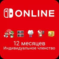 Подписка Nintendo Подписка Nintendo Switch Online (12 месяцев)