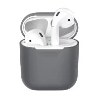 Чехол для AirPods, серый, Deppa 47025