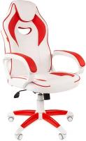 Игровое кресло Chairman Game 16 00-07030050 (White/Red)