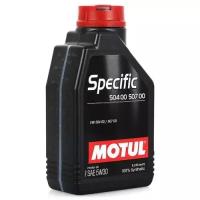 Моторное масло MOTUL Specific 504/507 5W-30 синтетическое 1 л