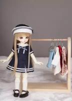 Luts HDF Clothes rack (Напольная вешалка для одежды для кукол БЖД Латс)