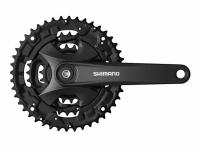 Система 3-44 Shimano MT101, 175мм, 44/32/22T, под квадрат, с болтами, цв. черн, для 9ск