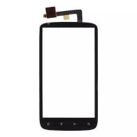 Сенсорное стекло (тачскрин) для HTC Sensation XE G18 (черный с белыми кнопками)