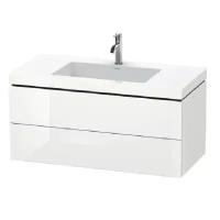 Мебель для ванной Duravit Тумба под раковину L-Cube цвет-белый глянцевый (LC6928O2222)