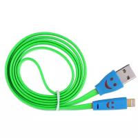 Кабель USB (Lightning) Glossar iP5-02 Smile для iPhone 5 (green)