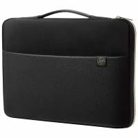 Папка для ноутбука до 15" HP 14 Carry Sleeve Black/Gold