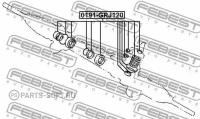 FEBEST 0191GRJ120 Ремкомплект рулевой рейки