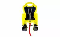 Детское велокресло BELLELLI Little Duck Standard, Hi-Viz, на подседельную трубу, жёлтое, до 22 кг, 01LTDS00027