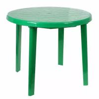 Стол круглый размер 900х900х750, цвет зелёный 1350934