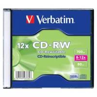 Диск CD-RW Verbatim 43147