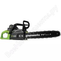 Аккумуляторная бесщеточная цепная пила GreenWorks GD40CS15