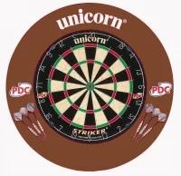 Набор для игры в дартс Unicorn Striker Gold Золотой