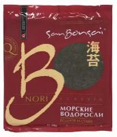 Водоросли нори SanBonsai Nori Classic для суши и роллов, 28 г