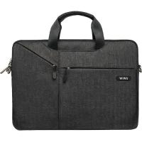 Чехол-сумка WIWU City Commuter Bag для ноутбука до 15.6 Дюймов (черный)