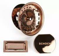 Комплект фурнитуры цвета меди Schock 629392COP