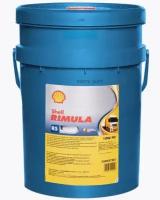 масло моторное shell rimula r5 e 10w-40 полусинтетическое 20 л 550027381