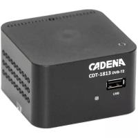 Ресивер Cadena CDT-1813 черный DVB-T2