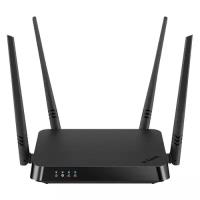 Wi-Fi роутер D-Link DIR-822/RU, AC1200, черный