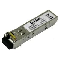 D-Link Сетевое оборудование 220T 20KM A1A WDM SFP-трансивер с 1 портом 100Base-BX-D Tx:1550 нм, Rx:1310 нм для одномодового оптического кабеля до 20