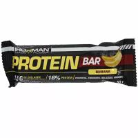 Батончик IRONMAN PROTEIN BAR, 50 г, банан