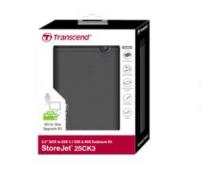 Комплект с корпусом для установки SSD/HDD Transcend StoreJet 25CK3, 2.5"