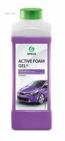 автошампунь active foam gel+ для бесконтактной мойки концентрат 1л grass 113180