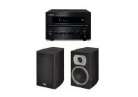 YAMAHA Микросистема Yamaha Crx-b370 Black + Heco Victa Prime 202 Black