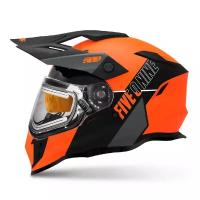 509 Снегоходный шлем с подогревом визора 509 Delta R3L Ignite Orange Gray