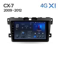 Штатная магнитола Teyes X1 Wi-Fi + 4G Mazda CX-7 ER 2009-2012