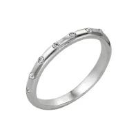 Кольцо посеребрение "Венчание", 17,5 размер