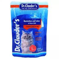 Корм для кошек Dr. Clauder's, 100 г, кролик и печень