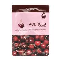 Тканевая маска для лица с экстрактом ацеролы (Visible difference mask sheet acerola) Farm Stay | Фарм Стэй 23мл