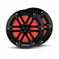 Влагозащищенные динамики 8" Rockford Fosgate M1-8B, LED, RMS 150Вт, чёрный