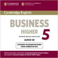 Cambridge BEC Higher 5: Practice Tests Audio CD