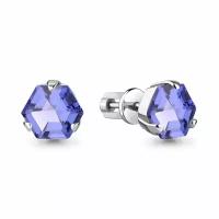 Серебряные серьги Diamant online А47750603 с танзанитом, Серебро 925°