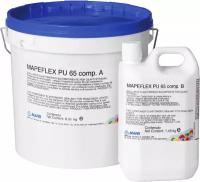 Герметик Mapei Mapeflex PU65 двухкомпонентный полиуретановый 1.45 кг черный