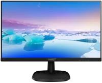 Монитор 23.8" PHILIPS 243V7QSB/00(01) Black (IPS, 1920x1080, 8 ms, 178°/178°, 250 cd/m, 10M:1, +DVI)