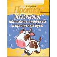 Пушков Александр Евгеньевич "Неразрывное написание строчных и прописных букв. Пропись"