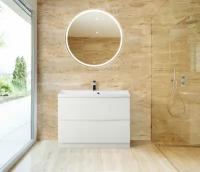 Тумба под раковину BelBagno Marino 120x80 bianco lucido MARINO-1200-2C-PIA-BL-P