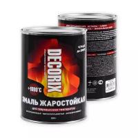 Эмаль жаростойкая Decorix (0,8кг) черный +1000°С (0752-01 DX)