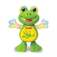 Музыкальные игрушки для малышей Без бренда,Азбукварик Музыкальная игрушка «Танцующая лягушка»