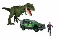 Интерактивная игрушка Jurassic World диранозавр Тиранозавр Рекс и внедорожник Mercedes-Benz ML320