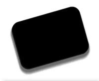 Планшет из оргстекла, А5+, 21х30см, цвет черный, 3мм