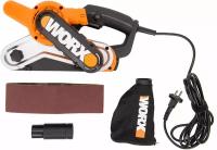 Ленточная шлифмашина WORX WX661.1, 950Вт