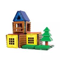 Магнитный конструктор Magformers LOG CABIN set 48 деталей