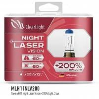 Лампы H7 12V 55W Clearlight X-treme Vision+150%