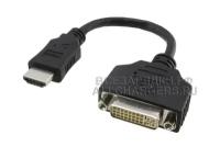 Переходник HDMI - DVI-D, кабель, 0.1m, для подключения телевизоров и мониторов с цифровым входом DVI-D к цифровому выходу HDMI