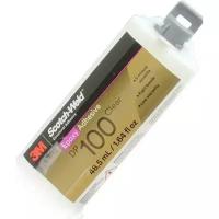 Клей 3M Scotch-Weld DP100 эпоксидный двухкомпонентный, прозрачный, 48.5 мл