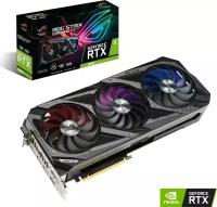 Видеокарта ASUS ROG Strix GeForce RTX 3070 V2 OC Edition 8GB (ROG-STRIX-RTX3070-O8G-V2-GAMING), Retail